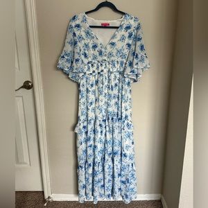 Florence Floral Maxi Dress